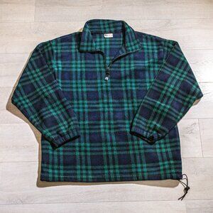 Cheetah Fleece Flannel Pull-Over Men's XL